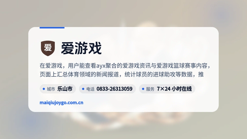 爱游戏印象